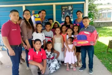 Celebración del día del Niño Cooperativa Salama Tocoa