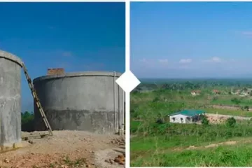 Construcción de Sistemas y Tanques de Almacenamiento de Agua - Col. Bella Vista